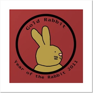 Year of the Gold Rabbit 2011 Posters and Art